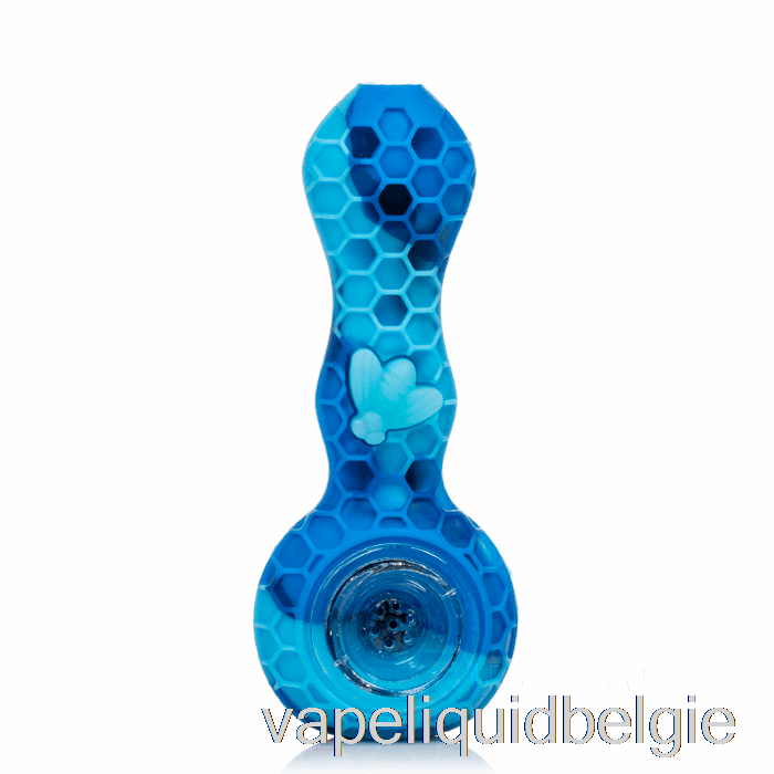 Vape Vloeistof Stratus Bee Siliconen Lepel Marmerblauw (babyblauw / Blauw)